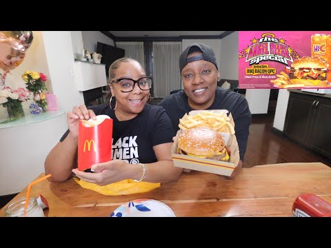 TRYING THE NEW MCDONALDS ANGEL REESE MEAL + I WANT A YOUNGER GIRL PRANK