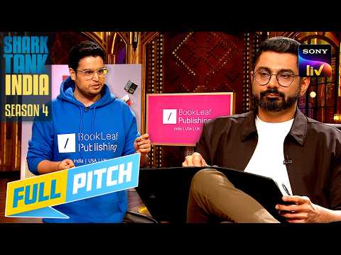 'Bookleaf' के Pitcher की Poetry सुनकर Anupam ने उसे कहा Majnu! | Shark Tank India S4 | Full Pitch