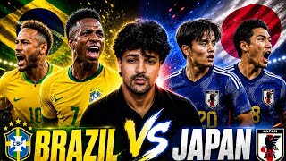 BRAZIL VS JAPAN | WATCHALONG W @kartik7aneja