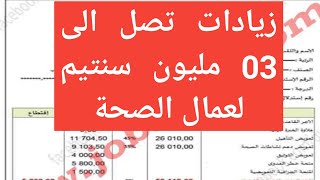 زيادات تصل الى 03 مليون سنتيم لعمال قطاع الصحة