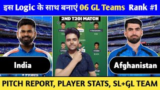 IND vs AFG Dream11 Prediction | 2nd T20I Match | IND vs AFG Dream11 Prediction Today Match 