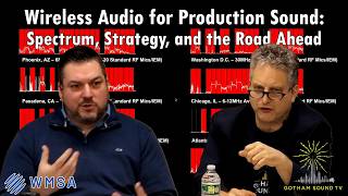 Wireless Audio for Production Sound: Spectrum, Strategy, and the Road Ahead