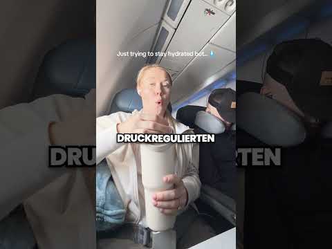 Mach DAS niemals im Flugzeug 😳✈️
