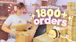 1,800+ Orders Shipped! & Saying Goodbye to This Era ✿ DOWNSIZING DIARIES ep.7