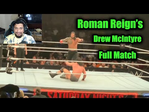 Roman Reigns VS. Drew Mcintye off Air Saturday Nights Match Explained in Hindi see What's Next