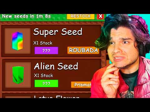 PRIMEIRA VEZ NO GROW A GARDEM! SUPER SEED APARECEU!!!