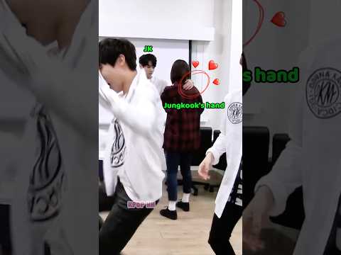 When Jungkook Gets Close to Female Staff 😲😍 #bts #jungkook