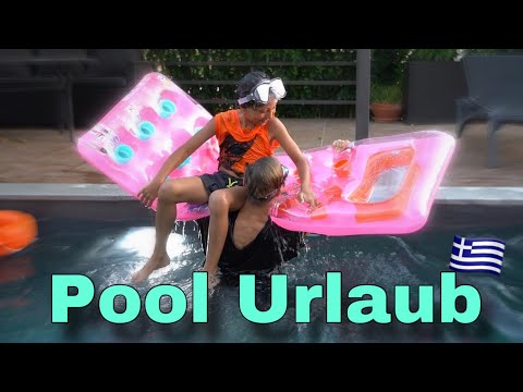 Mein kleiner Bruder ertrinkt im Pool😱 Rettung in letzte Sekunde ‼️( Pool Challenge😂)