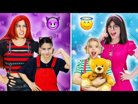 Good Girl vs Bad Girl! Amazing DIY Ideas and Parenting Hacks by Crafty Hype Plus