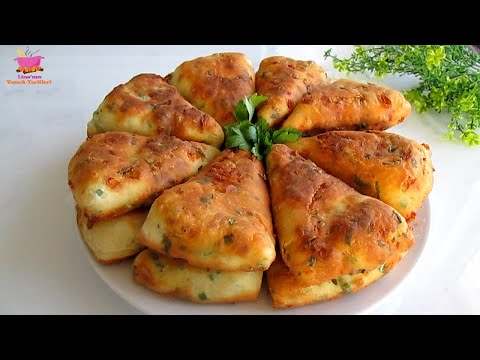 Pratik ve Lezzetli ❗ bu şimdiye kadar yediğim en lezzetli PİŞİ❗ Mayasız❗5 dakika da masada❗