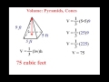 Volume and Area of Prisms and Pyramids