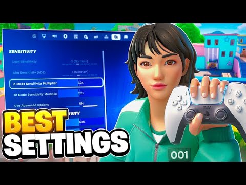 *NEW* BEST Controller Settings For Fortnite Season 3! (PS4/PS5/Xbox/PC)