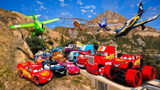 Disney Pixar Cars Unboxing Review | Lightning McQueen Police, Mack Truck, Firetruck, Mater, The King