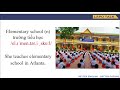 Cuestionario sobre la escuela primaria