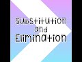 Solving Systems of Equations: Substitution and Elimination Techniques
