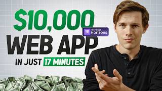 Building a $10,000 Web App in 17 minutes with AI (Hostinger Horizons Vibe Coding Tutorial)