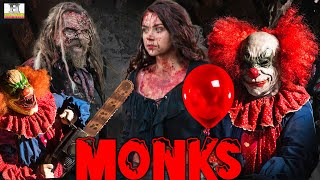 MONKS | Hollywood Horror Movie | Hollywood Movie Hindi Dubbed | Aaron Mirtes