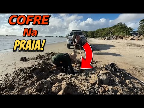 cofre imensurável da grana enterrado na praia!