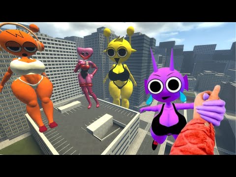 SAVING MISS DURPLE AND OTHER MISSES SPRUNKI in Garry's Mod!