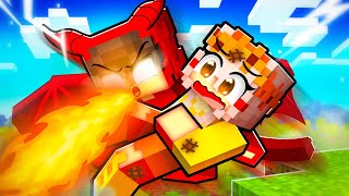 I Played Minecraft as a PROTECTIVE DRAGON!