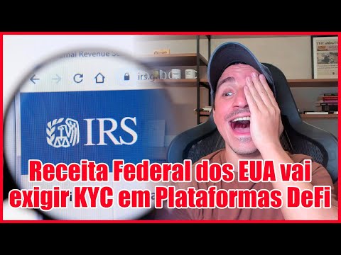 Receita Federal dos EUA vai exigir KYC em plataformas de DeFi