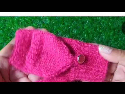 Cute baby pocket gloves knitting by jk knitting. बहुत ही सुंदर बच्चे के लिए दसताने  बनाने सीखिए।।