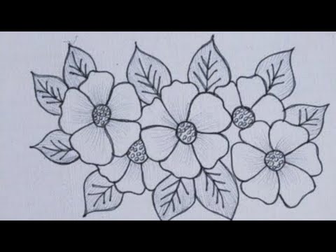 New Very Beautiful Hand Embroidery Flower Design - Easy Embroidery Stitches - Embroidery Queen