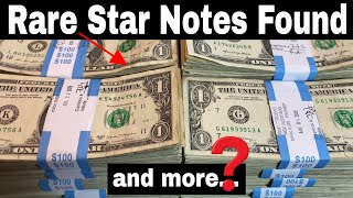 Rare Star Notes Found (and more) Searching 2,000 $1 Bills