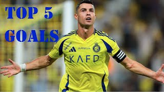 Ronaldo TOP 5 with ALNASSER🔥🔥🔥