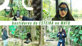🎒🏞️ Esteira fashion no MATO? vem ver os bastidores dessa AVENTURA 🌲👟 #vlogão