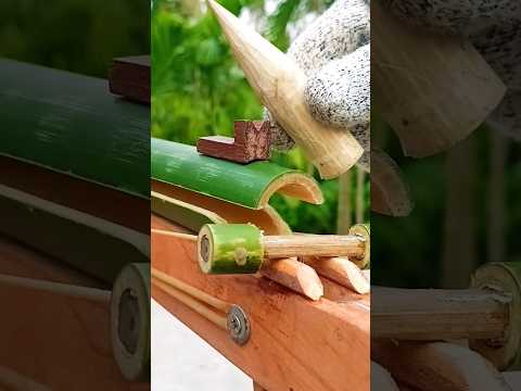 wonderful Bamboo Craft #Slingshots #DIY #Bamboo