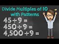 Mental Math Division Techniques