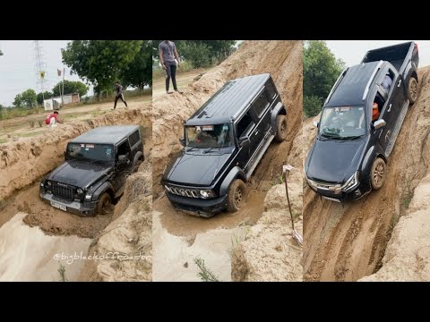 Thar V/S Isuzu V/S Jimmy || Must Watch || Which is the Best Offroader ?