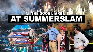 The Good Liars Visit WWE SUMMERSLAM