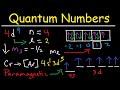 Electron Configuration and Quantum Numbers