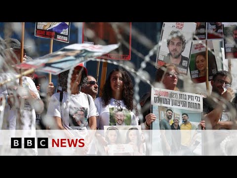 YouTube video thumbnail: Hundreds of Israeli Ex-Officials Appeal to Trump to Help End Gaza War