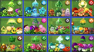 Random 12 Team Plants & Mint vs All Zombies - Who WIll WIn? - Pvz 2 Team Plant vs Team Plant