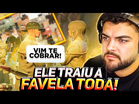 ELE DEU UM GOLPE NA FAVELA no GTA RP (LÍDER COBROU)!