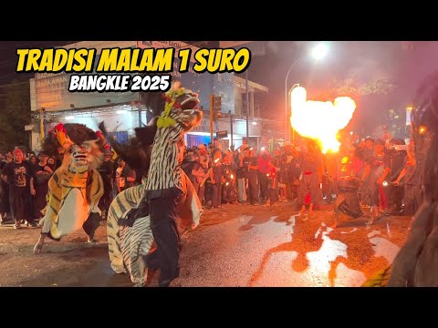 TRADISI ARAK ARAKAN BARONGAN BLORA MALAM 1 SURO LIVE BANGKLE 2025