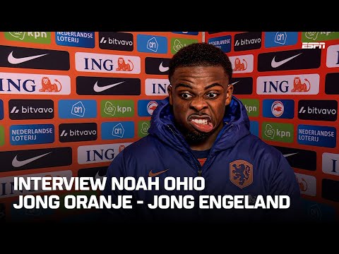 🦁 Bellinghams dringen voor shirt Noah Ohio: "Ik snap ze wel, mooi shirt!" 👕😂 | Interview Jong Oranje