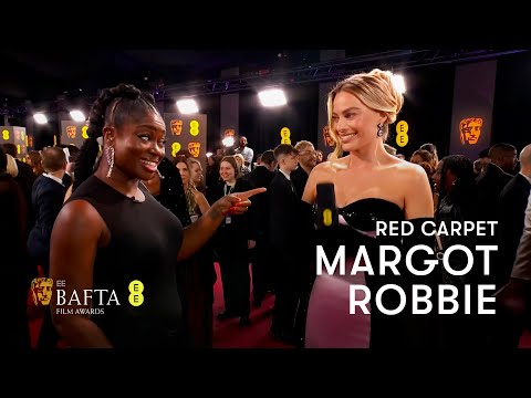 Margot Robbie hasn't watched Barbie since the premiere | EE BAFTA Film Awards 2024