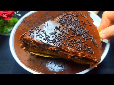 Est-ce possible de faire un gâteau chocolat délicieux en poêle sans œufs❓Recette Facile et Rapide