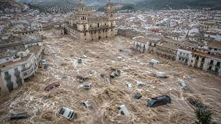 Spain Hit by Flash Floods! The City of Jaén Turned into a River in Minutes