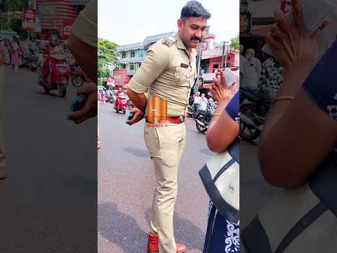 Kerala police respect moment ๐ shanavas sir viral police #shanavaspolice #viralpolice