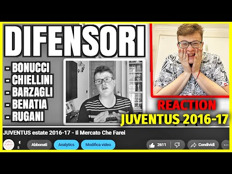 REAGISCO AL MIO VIDEO "IL MERCATO CHE FAREI DELLA JUVENTUS” DI QUASI DIECI ANNI FA!