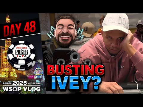 HEADS UP with PHIL IVEY! - Daniel Negreanu 2025 WSOP VLOG Day 48