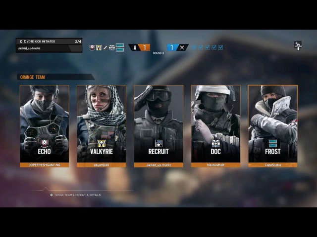 Rainbow 6 Siege Livestream