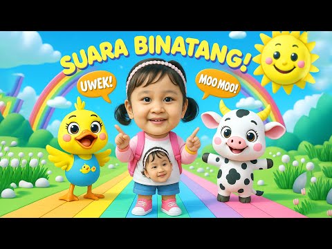🎤 Lagu Anak Terbaru: Suara Binatang! 🐮🐐🐤 Kenali Suara Hewan Yuk! | Uyyus Fun Video