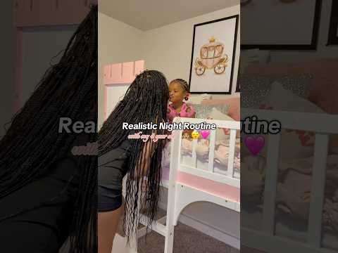 Realistic Night Routine With My 4 Year Old