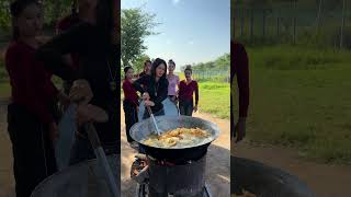 Cooking yummy deep fried egg recipe